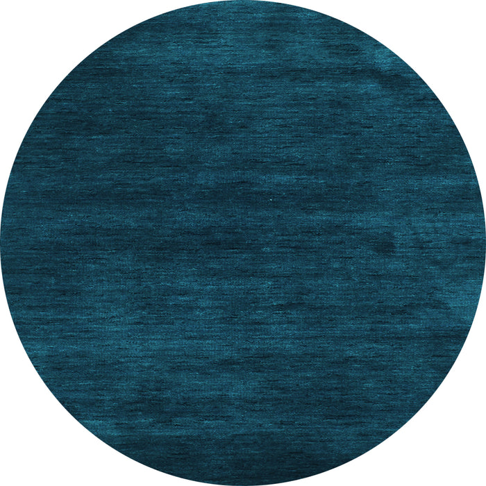 Round Machine Washable CON2X Light Blue CON2X Rug, wshcon2lblu