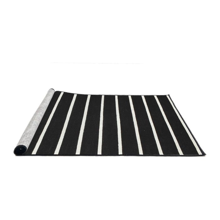 Serging Thickness of Contemporary Mid Gray Abstract Machine Washable Rug, wshcon3