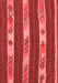 Abstract Red Contemporary Area Rugs