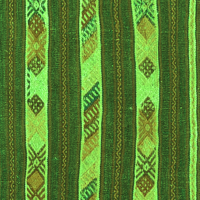 Abstract Green Contemporary Rug, con3000grn