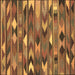 Square Southwestern Brown Country Rug, con3001brn