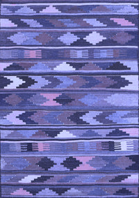 Southwestern Blue Country Rug, con3001blu