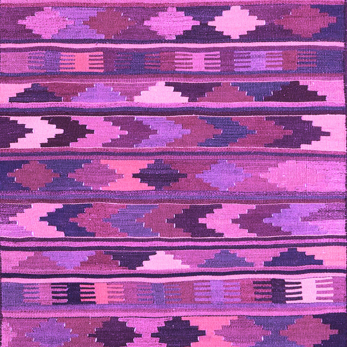 Machine Washable Southwestern Purple Country Area Rugs, wshcon3001pur
