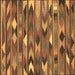 Square Machine Washable Southwestern Brown Country Rug, wshcon3001brn
