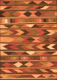 Southwestern Orange Country Rug, con3001org