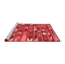 Country Red Washable Rugs