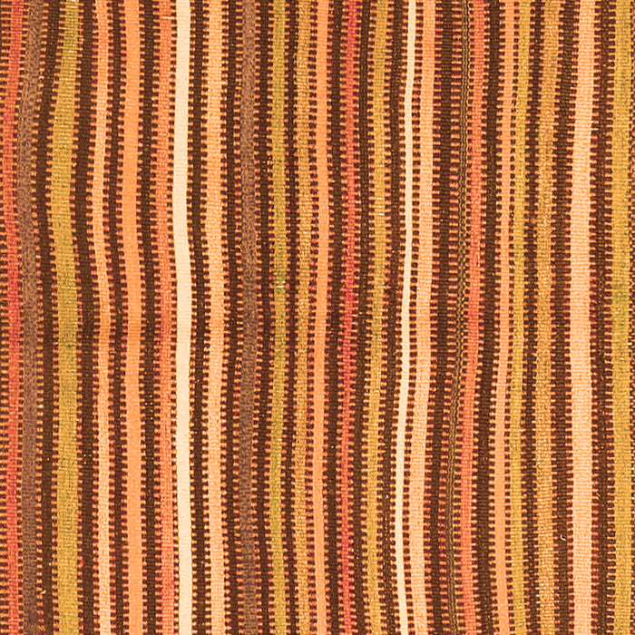 Abstract Orange Contemporary Rug, con3002org