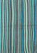 Machine Washable Abstract Light Blue Contemporary Rug, wshcon3002lblu