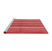 Contemporary Red Washable Rugs