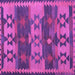 Square Southwestern Purple Country Rug, con3003pur