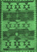 Southwestern Emerald Green Country Rug, con3003emgrn