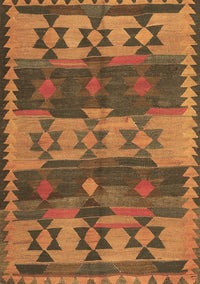 Southwestern Brown Country Rug, con3003brn