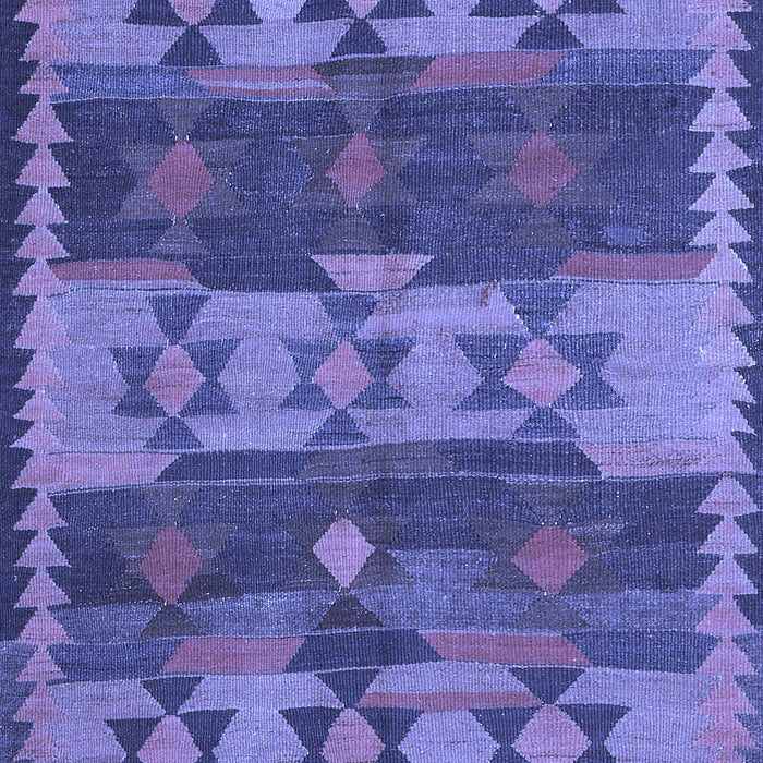 Southwestern Blue Country Rug, con3003blu