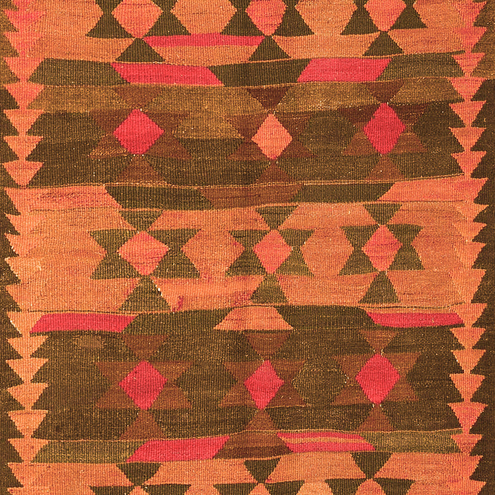 Southwestern Orange Country Rug, con3003org