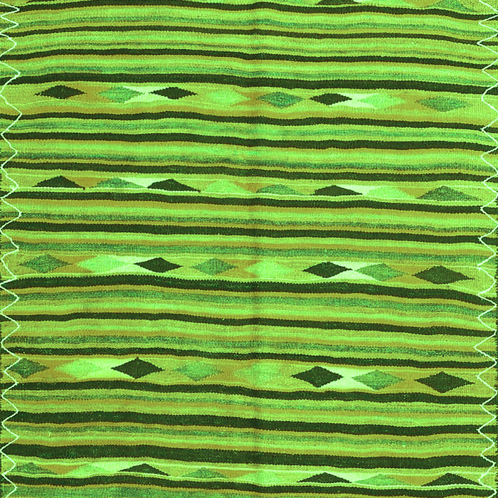 Oriental Green Traditional Rug, con3004grn