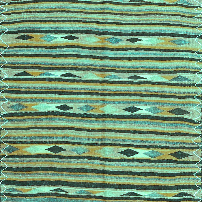 Oriental Turquoise Traditional Rug, con3004turq