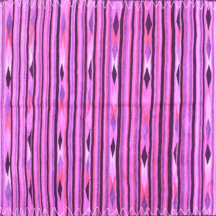 Square Oriental Purple Traditional Rug, con3004pur