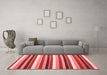 Contemporary Red Washable Rugs