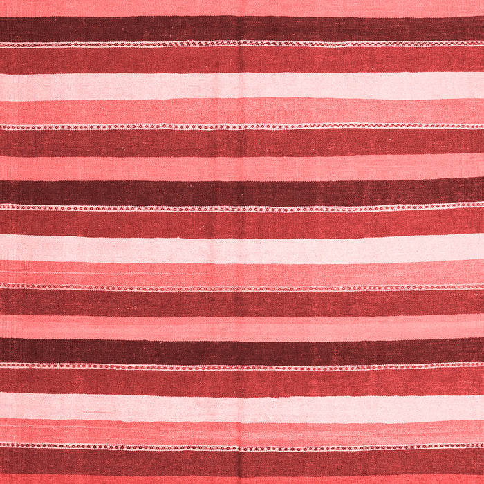 Machine Washable Abstract Red Contemporary Rug, wshcon3005red