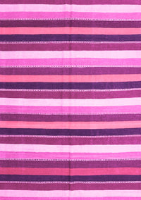 Abstract Pink Contemporary Rug, con3005pnk