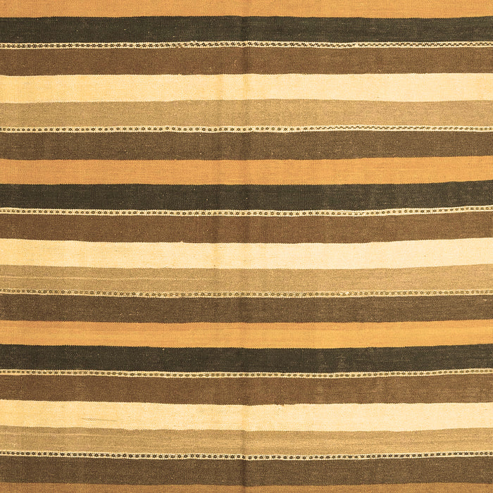 Machine Washable Abstract Brown Contemporary Rug, wshcon3005brn