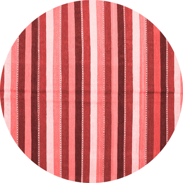 Machine Washable Abstract Red Contemporary Rug, wshcon3005red