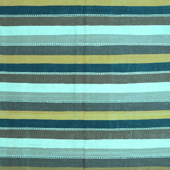 Abstract Light Blue Contemporary Rug, con3005lblu