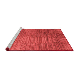 Contemporary Red Washable Rugs