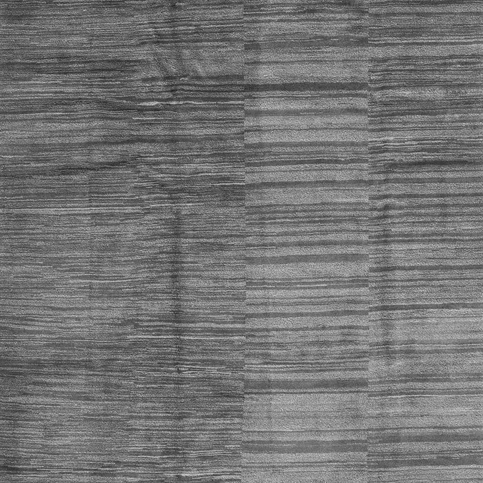 Serging Thickness of Machine Washable Abstract Gray Contemporary Rug, wshcon3006gry