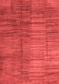 Abstract Red Contemporary Rug, con3006red