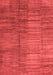 Abstract Red Contemporary Area Rugs