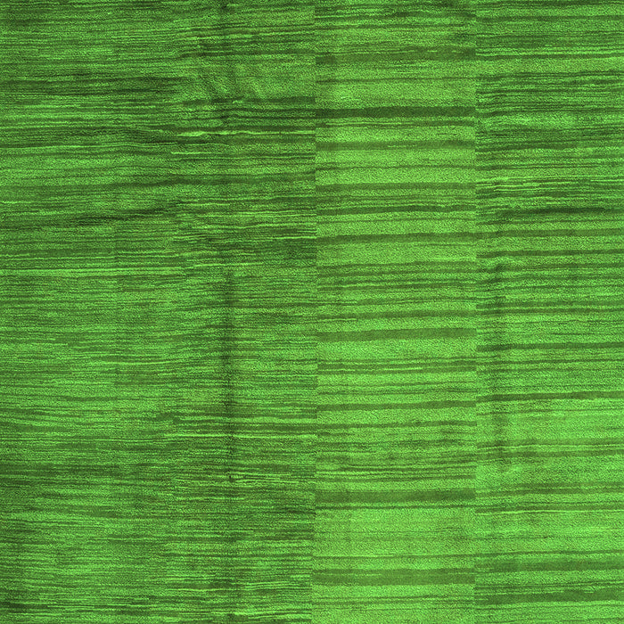 Serging Thickness of Machine Washable Abstract Green Contemporary Area Rugs, wshcon3006grn