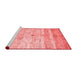 Contemporary Red Washable Rugs