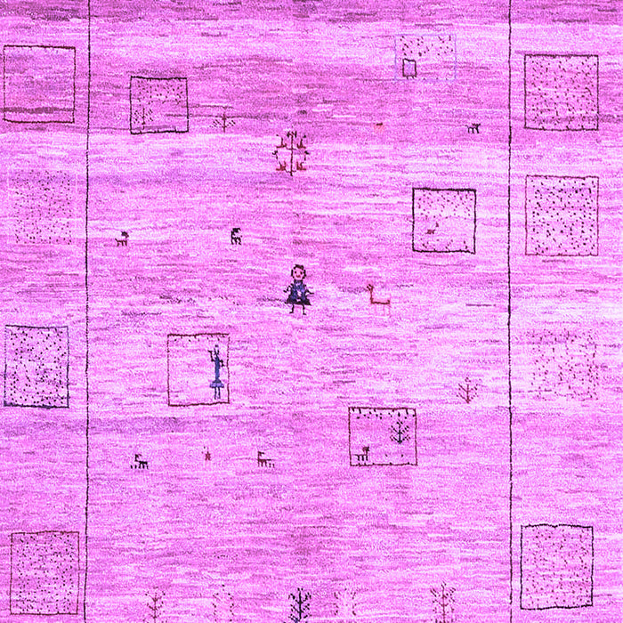 Abstract Purple Contemporary Rug, con3007pur