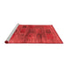 Contemporary Red Washable Rugs