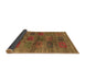 Sideview of Abstract Brown Contemporary Rug, con3008brn