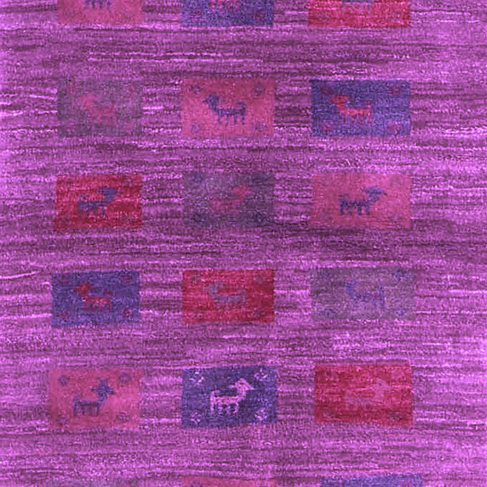 Abstract Purple Contemporary Rug, con3008pur