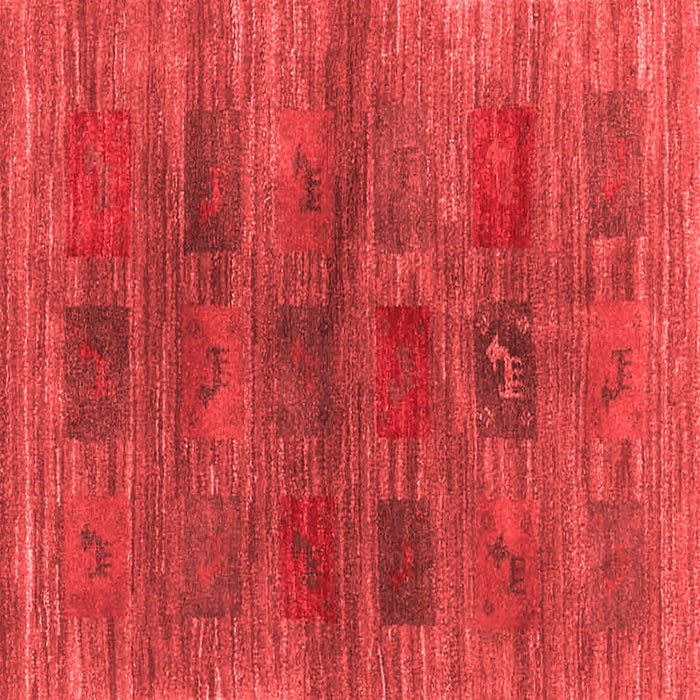 Abstract Red Contemporary Rug, con3008red