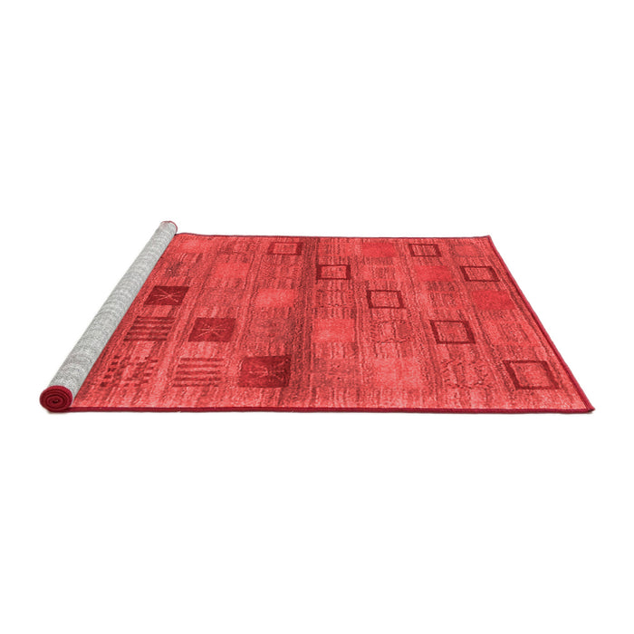 Contemporary Red Washable Rugs