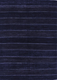 Abstract Blue Contemporary Rug, con300blu