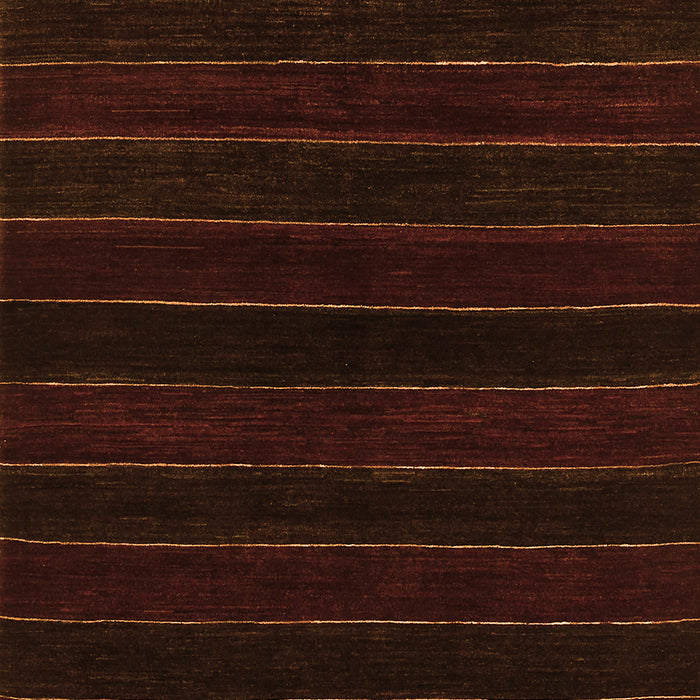 Serging Thickness of Machine Washable Abstract Orange Contemporary Area Rugs, wshcon300org