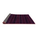 Sideview of Abstract Pink Contemporary Rug, con300pnk