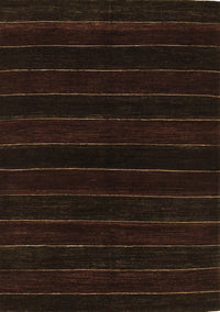 Abstract Brown Contemporary Rug, con300brn