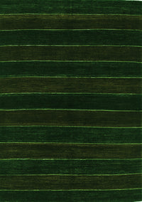 Abstract Green Contemporary Rug, con300grn