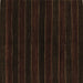 Square Machine Washable Abstract Brown Contemporary Rug, wshcon300brn