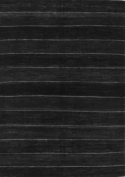 Abstract Gray Contemporary Rug, con300gry