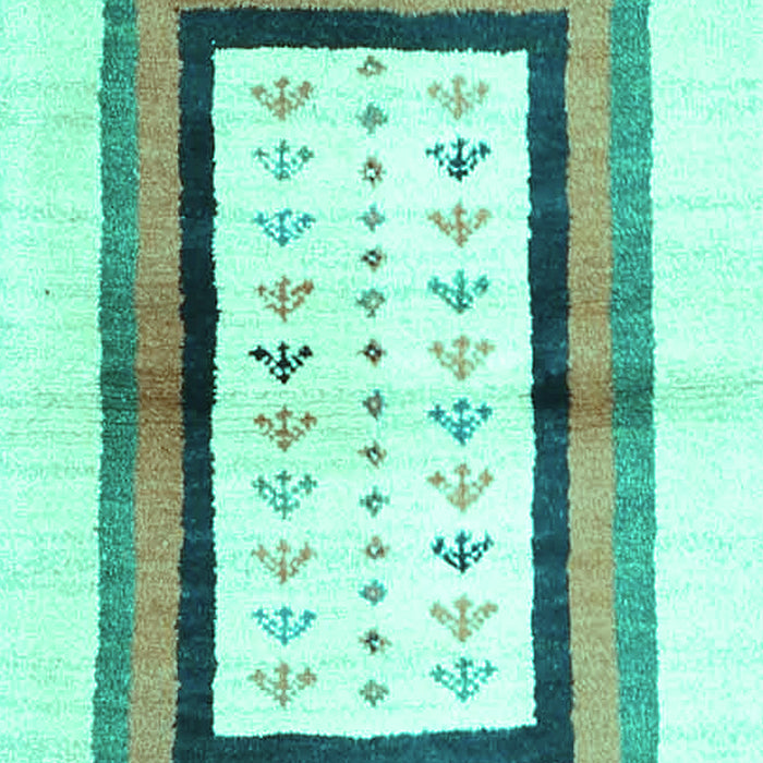Machine Washable CON3011X Turquoise CON3011X Area Rugs, wshcon3011turq
