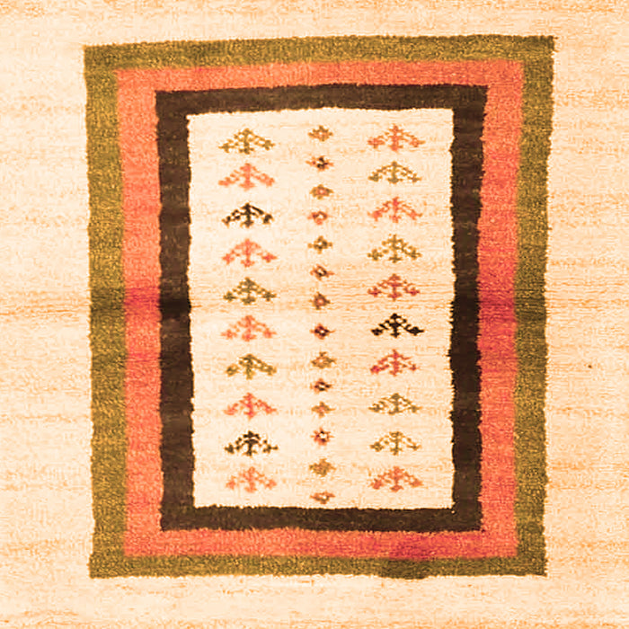 Round Machine Washable CON3011X Orange CON3011X Area Rugs, wshcon3011org