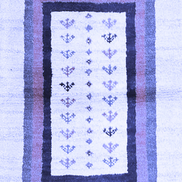 Machine Washable CON3011X Blue CON3011X Rug, wshcon3011blu