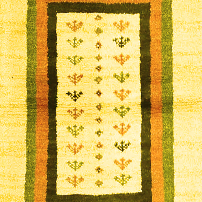 Machine Washable CON3011X Yellow CON3011X Rug, wshcon3011yw